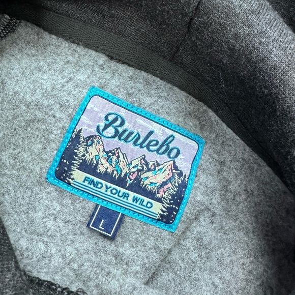 Burlebo Soft Fleece Lined Signature Logo Camo Hoodie - Picture 6 of 8